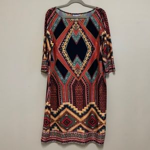 Shelby & Palmer Jewel Tones Dress